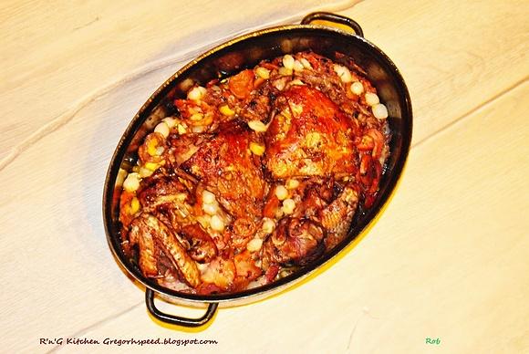 Kurczak w winie coq au vin