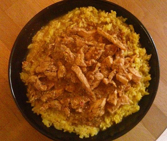 Korma z kurczaka