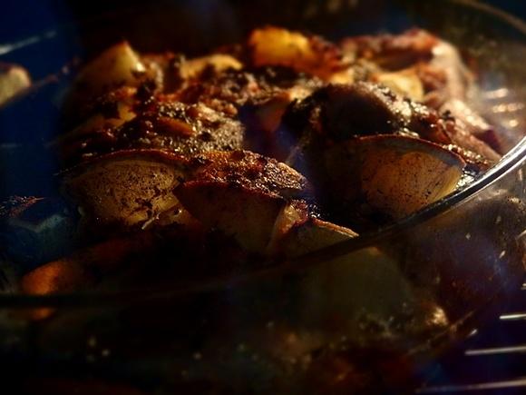 Kurczak w pomarańczach