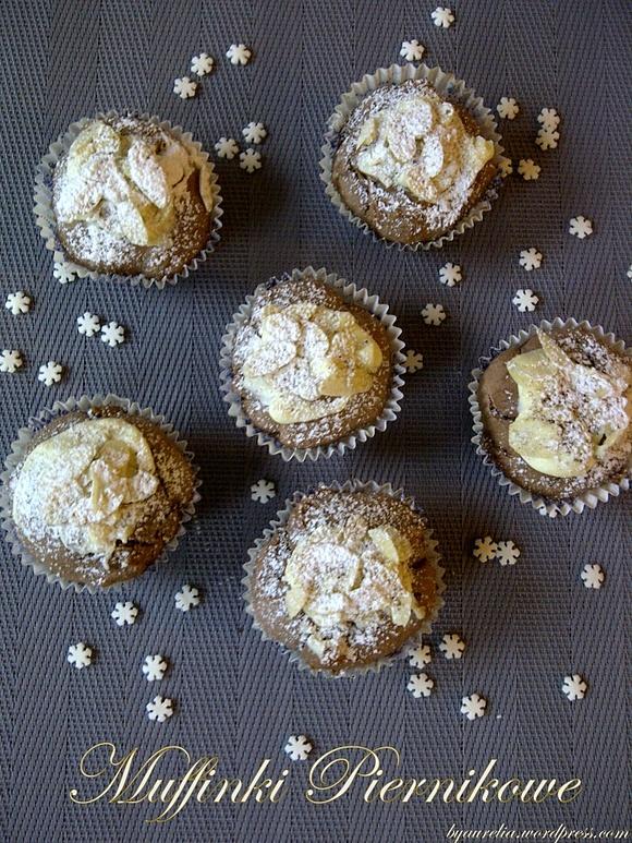 Muffinki piernikowe na święta