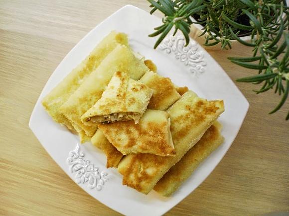 Krokiety z kapustą i pieczarkami