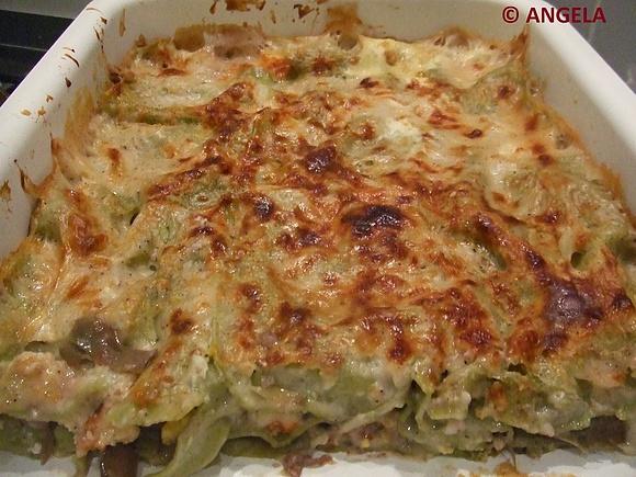 Lasagne z karczochami po kalabryjsku