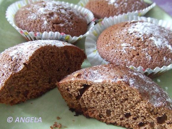 Muffinki czekoladowo kawowe