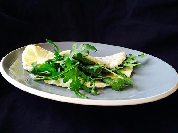 Omlet białkowy z rukolą