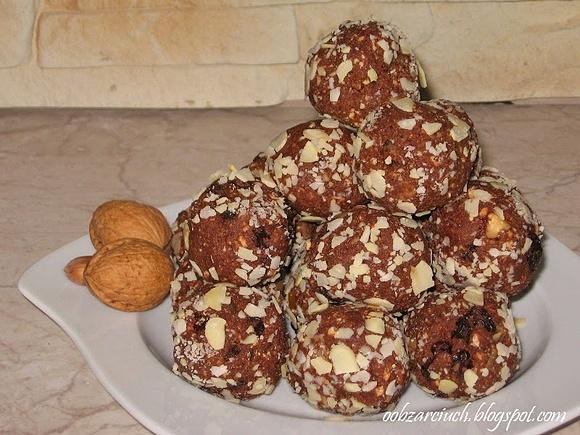 Bakaliowe trufelki bez pieczenia