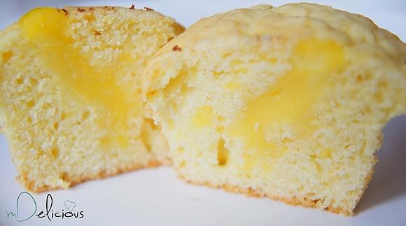Muffinki jogurtowe z lemon curd