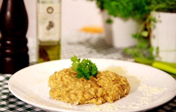 Risotto alla Milanese z borowikami