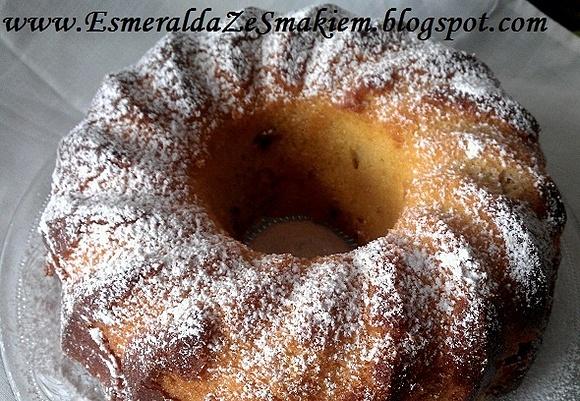 Babka jabłkowo-bananowa z kokosem i cynamonem