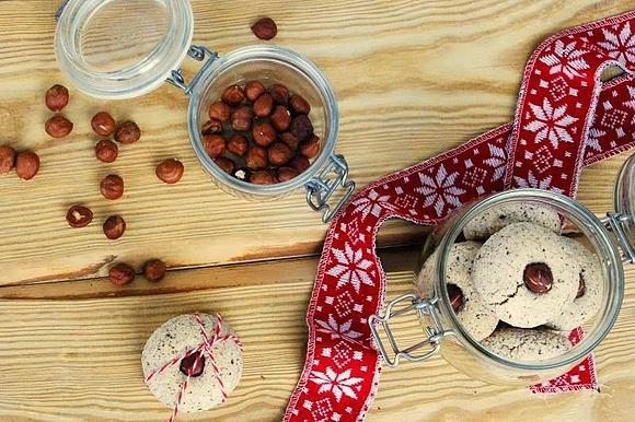 Nøttetopper - norweskie świąteczne ciasteczka z orzechami
