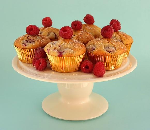 Muffinki z malinami