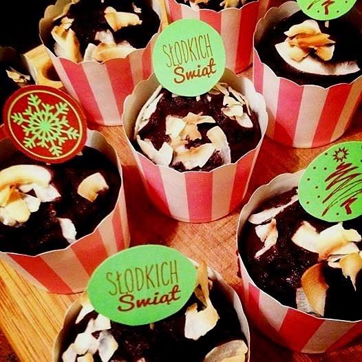 Muffiny z colą i kokosem