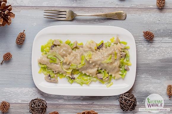 Ravioli z nadzieniem grzybowo-gryczanym
