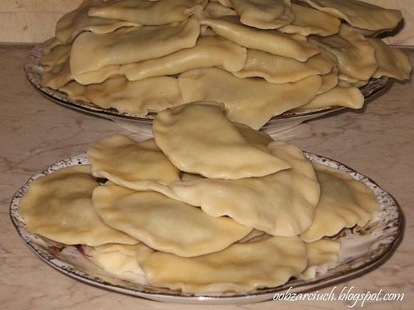 Pierogi z grzybami leśnymi