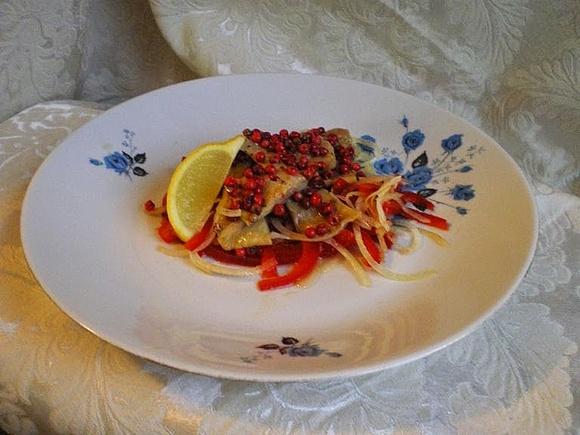 Śledź pieprzowy w oleju