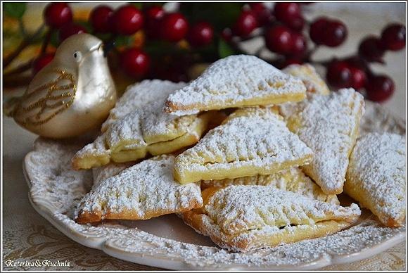 Ciastka francuskie z marmoladą