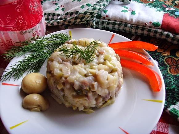 Tatar ze śledzia, szybka i smaczna przystawka świąteczna