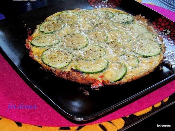 Omlet z cukinią