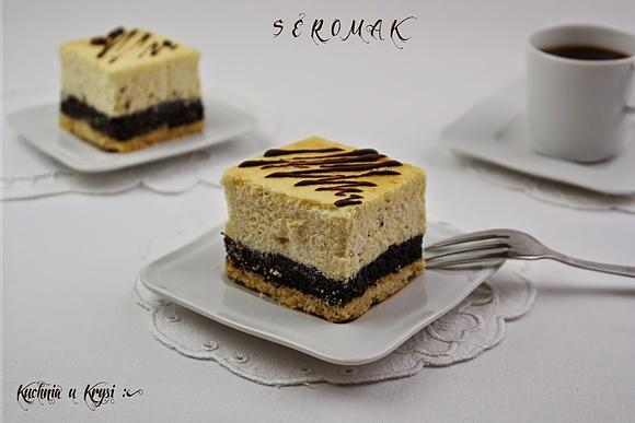 Seromak - ciasto z serem i makiem