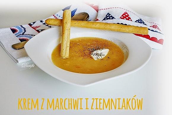 Krem ziemniaczany z marchwią