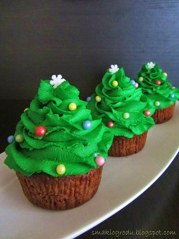 Choinkowe muffinki