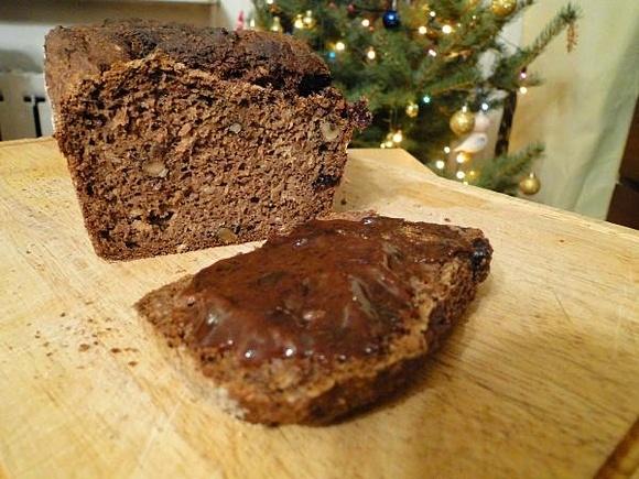 Piernikowy chlebek bananowy wegański