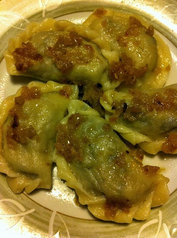 Pierogi z kapustą i grzybami