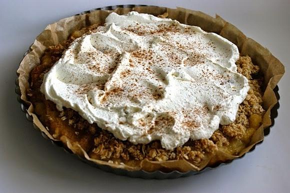Piernikowa szarlotka