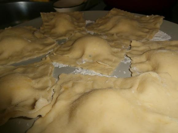 Ravioli z ricottą i truflami