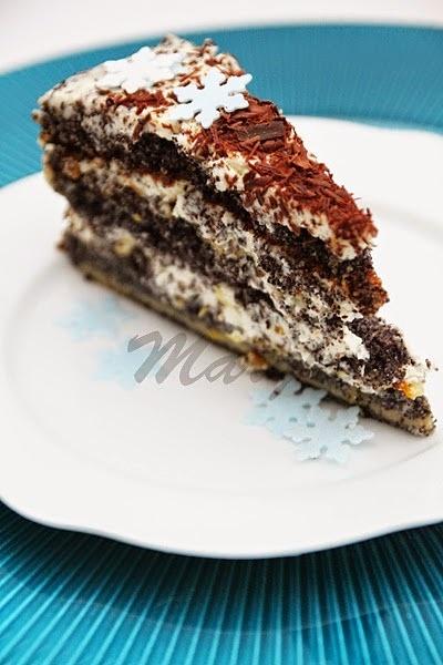 Tort makowy mojej rodzicielki