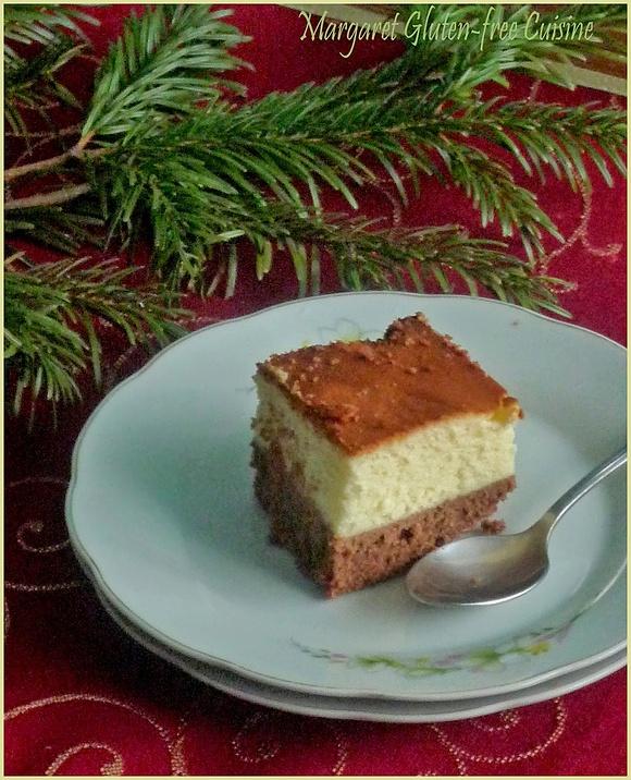 Sernik na kakaowym spodzie