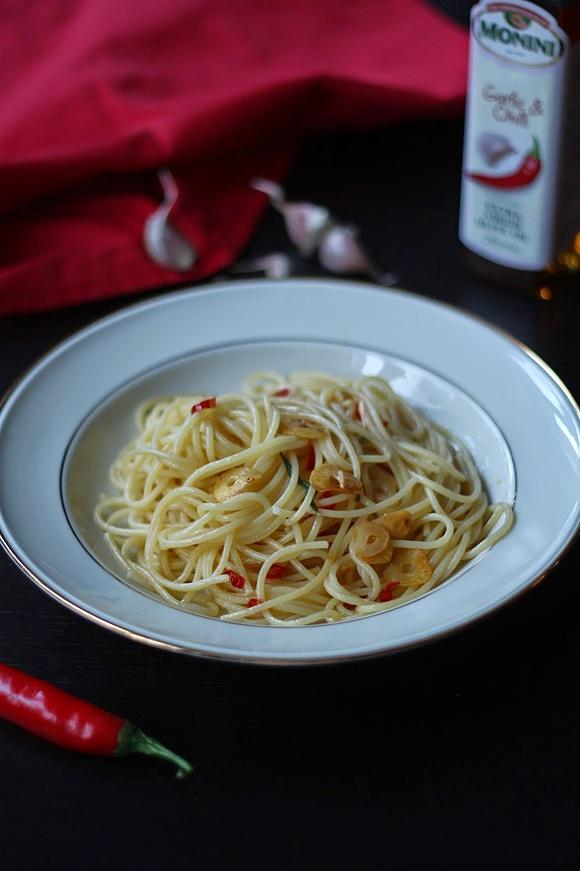Spaghetti aglio olio