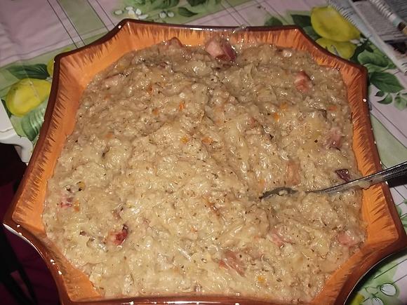 Kapusta kiszona z kaszą wiejską