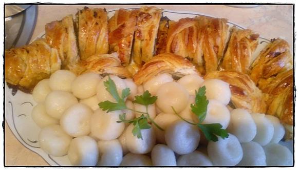 Filet ze szpinakiem w cieście francuskim