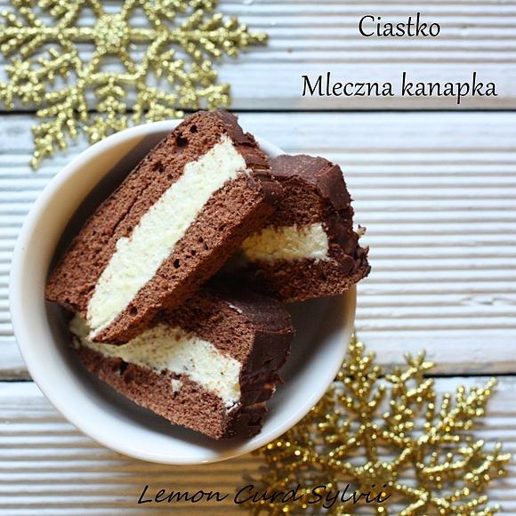 Ciasto jak mleczna kanapka