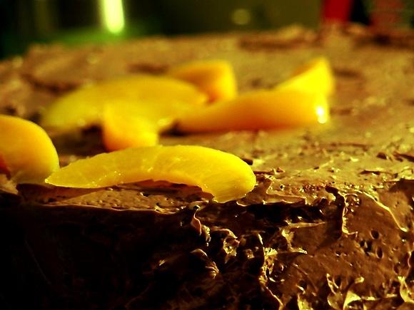 Prosty tort biszkoptowy z masą kakaowo-kawową