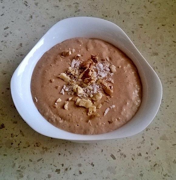 Owsiany pudding pełnowartościowe śniadanie