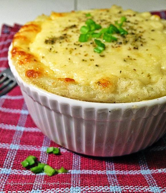 Cottage pie ze szpinakiem