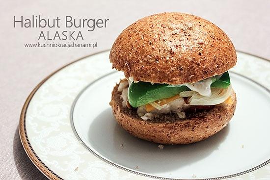 Halibut burger alaska - rok z kuchnią usa