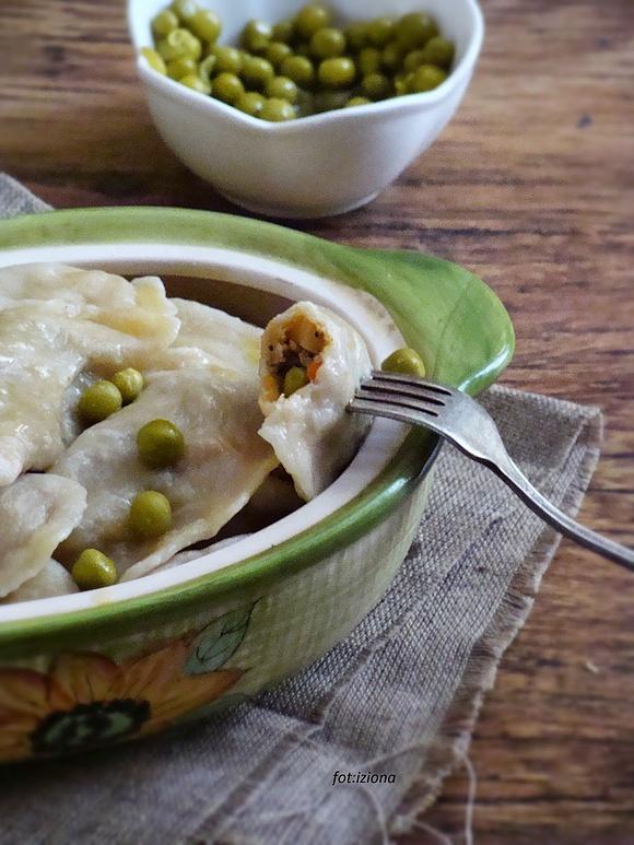 Pierogi z mięsem