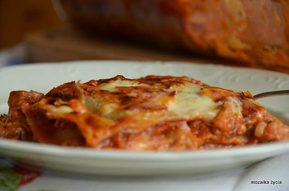 Lasagne z bakłażanem