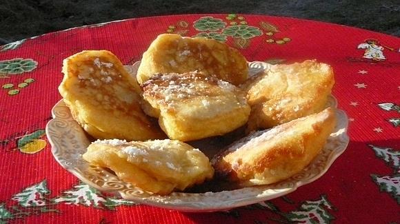 Racuchy kukurydziane na nalewce malinowej