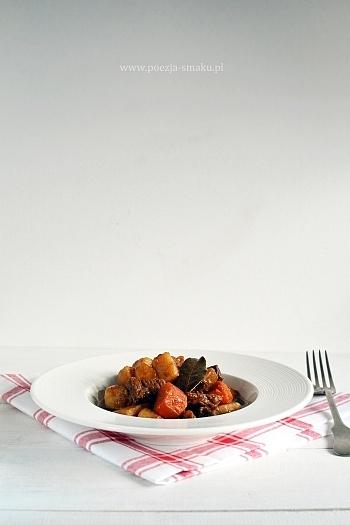 Gulasz wołowy na piwie