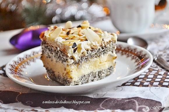 Ciasto makowo-budyniowe na Święta