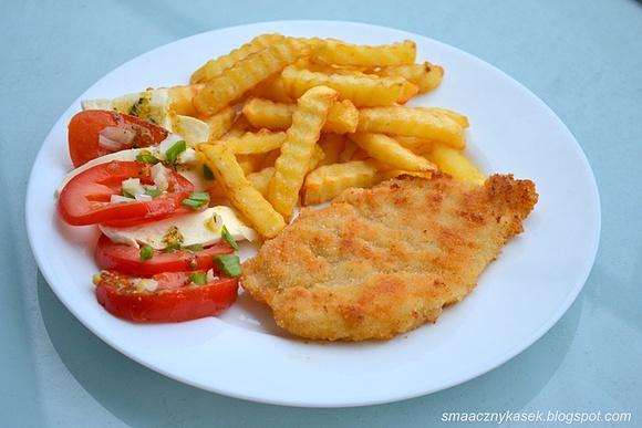 Kotlet schabowy z polędwicy wieprzowej