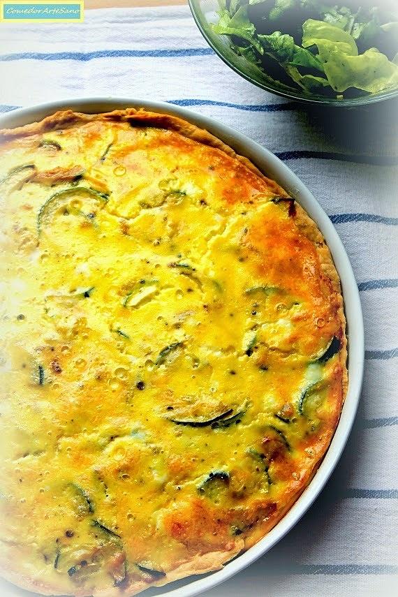 Quiche z cukinią