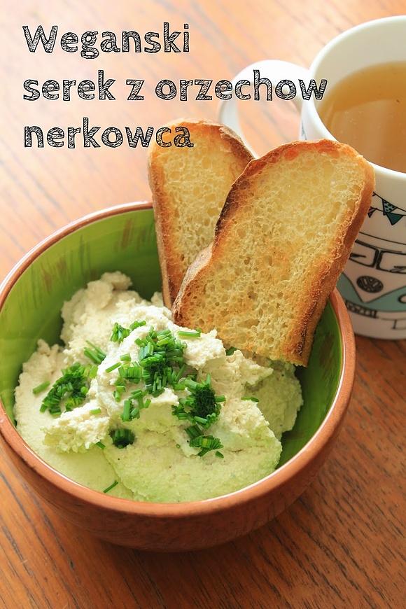 Wegański serek z orzechów nerkowca