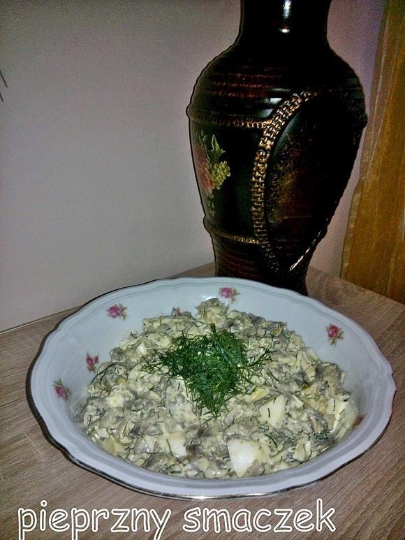 Sałatka pieczarkowa