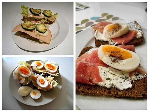 Śniadaniowe grillowane kanapki w 3 wariantach