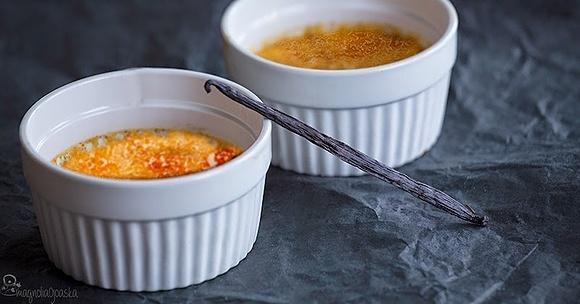 Crème brûlée waniliowe