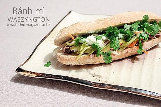 Bánh mì washington – kanapki z kuchni wietnamskiej i amerykańskiej